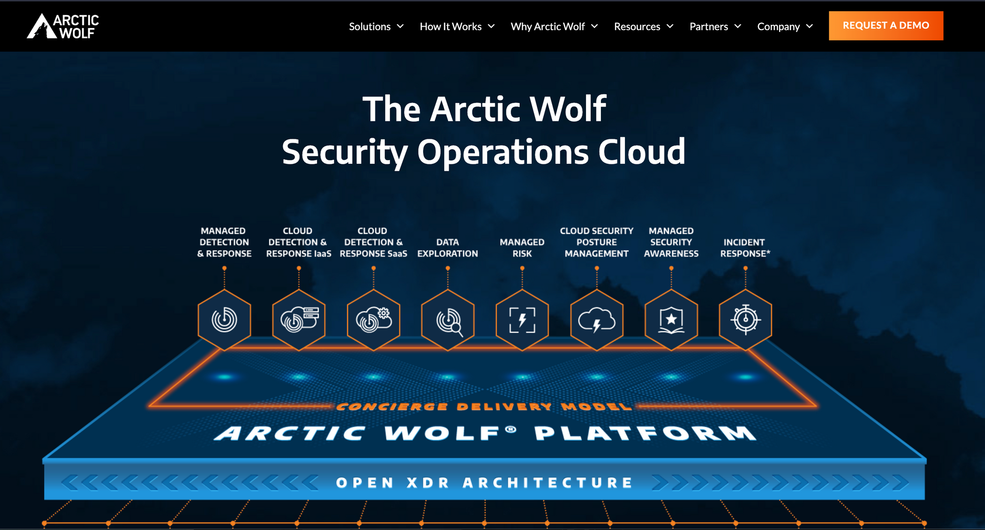 Security process of Arctic Wolf