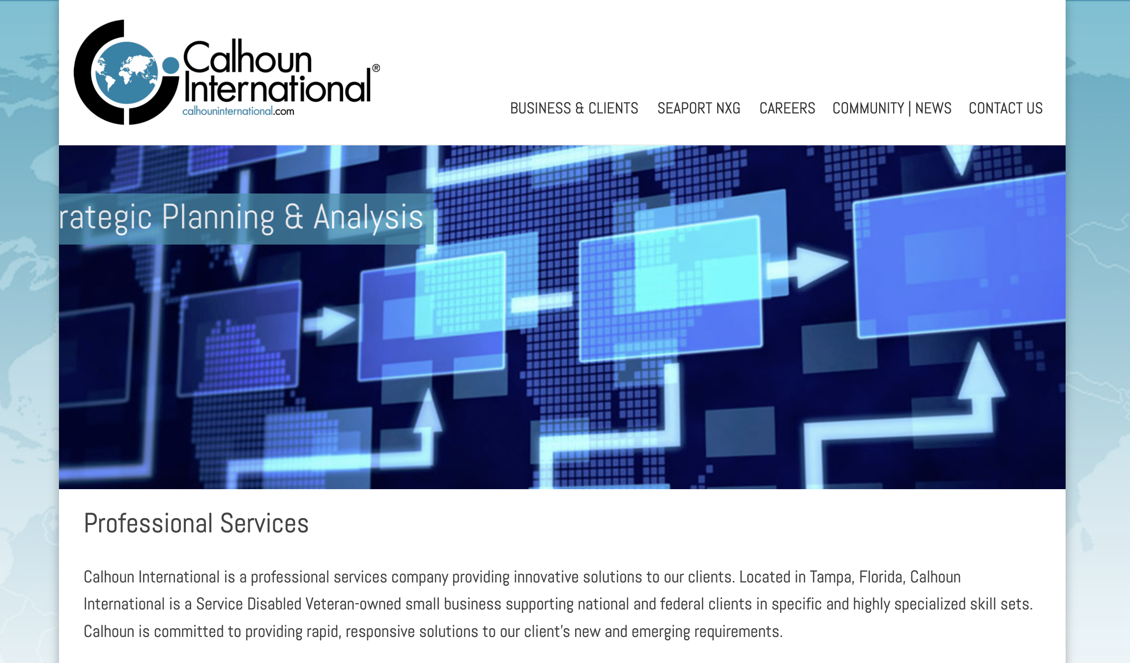 Website of Calhoun International