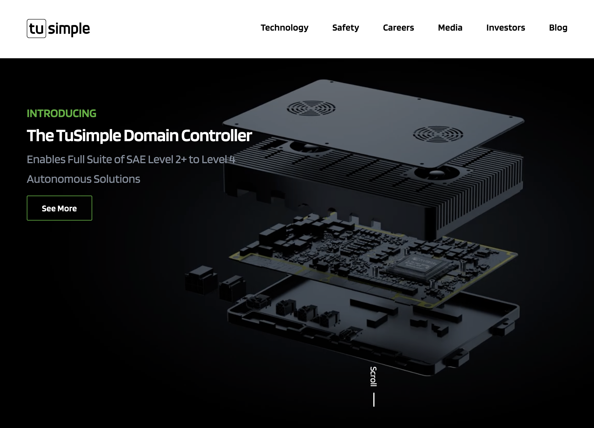 Website of TuSimple