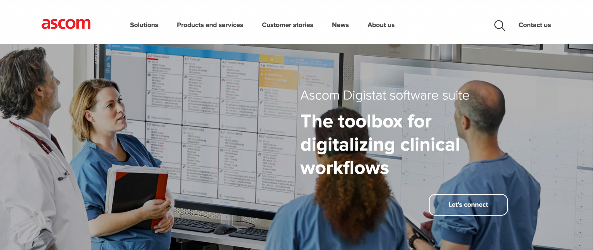 Website of Ascom