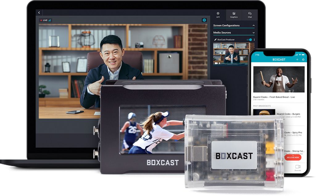 Streaming service of Boxcast