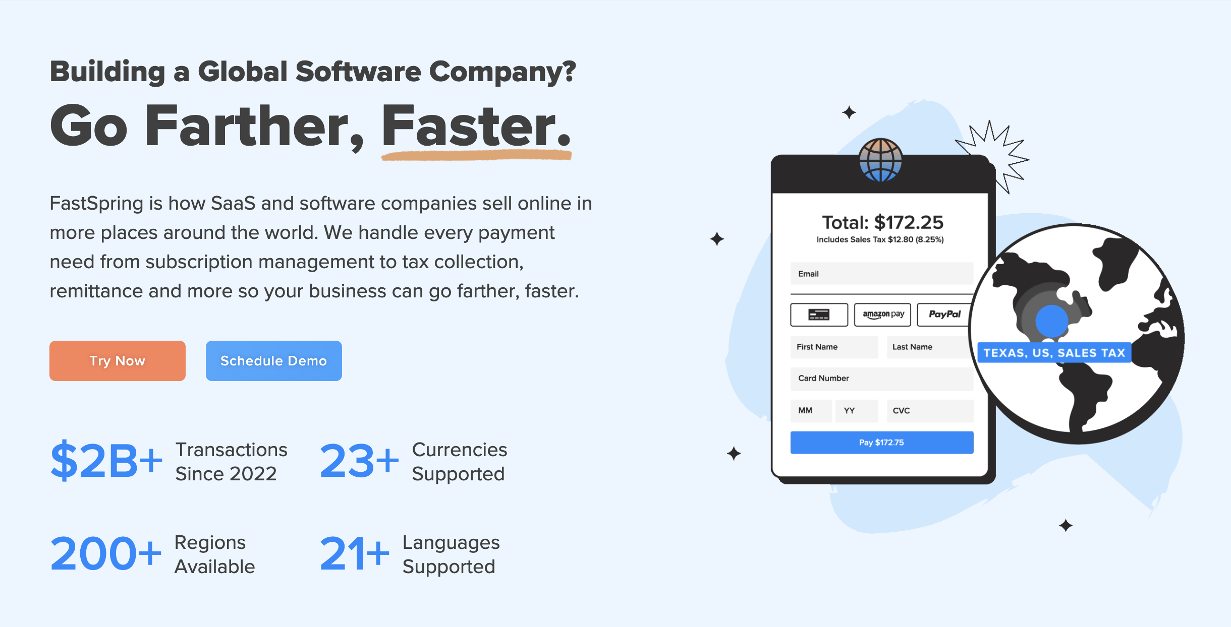 Website of FastSpring