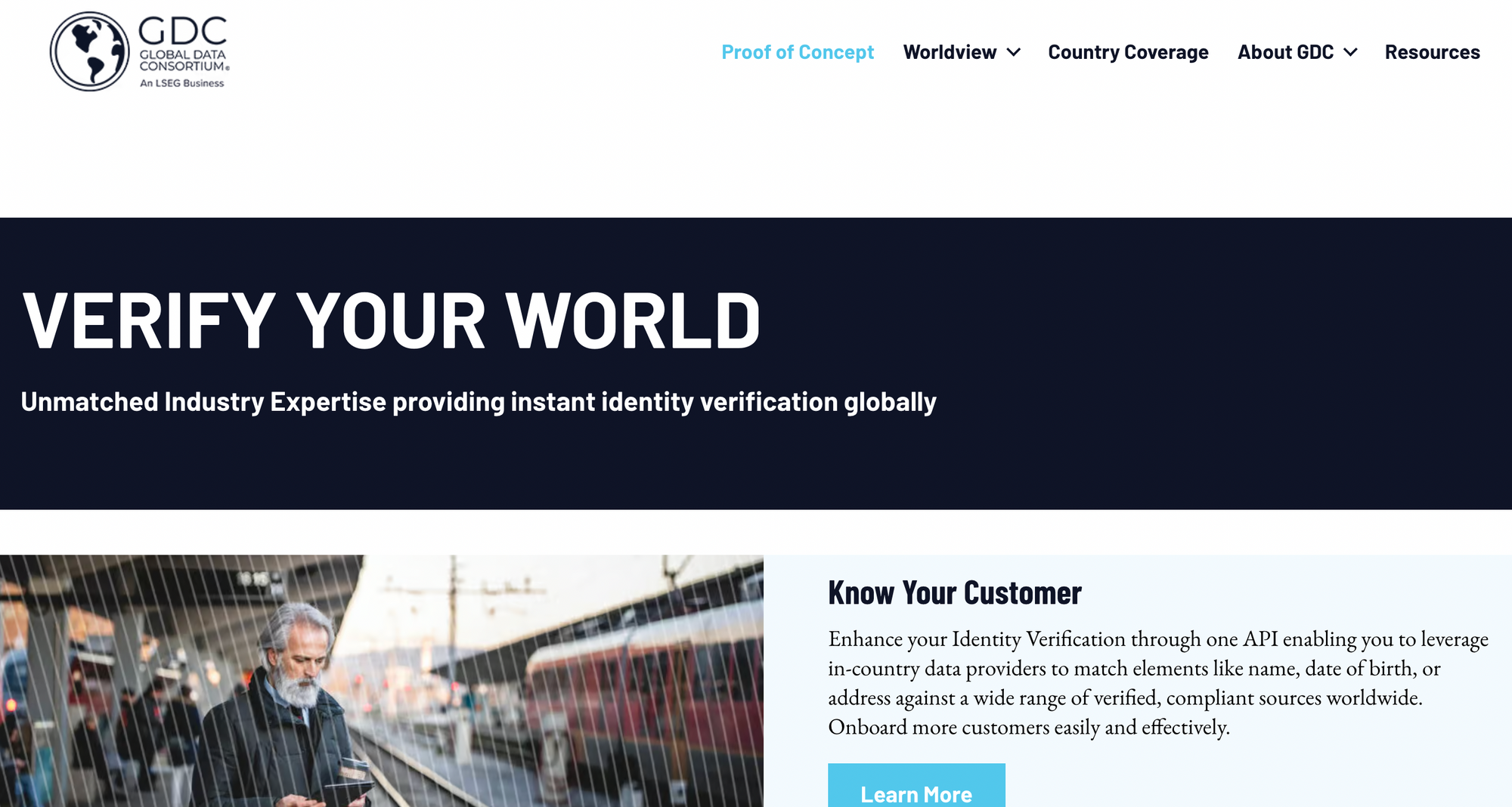 Website of Global Data Consortium