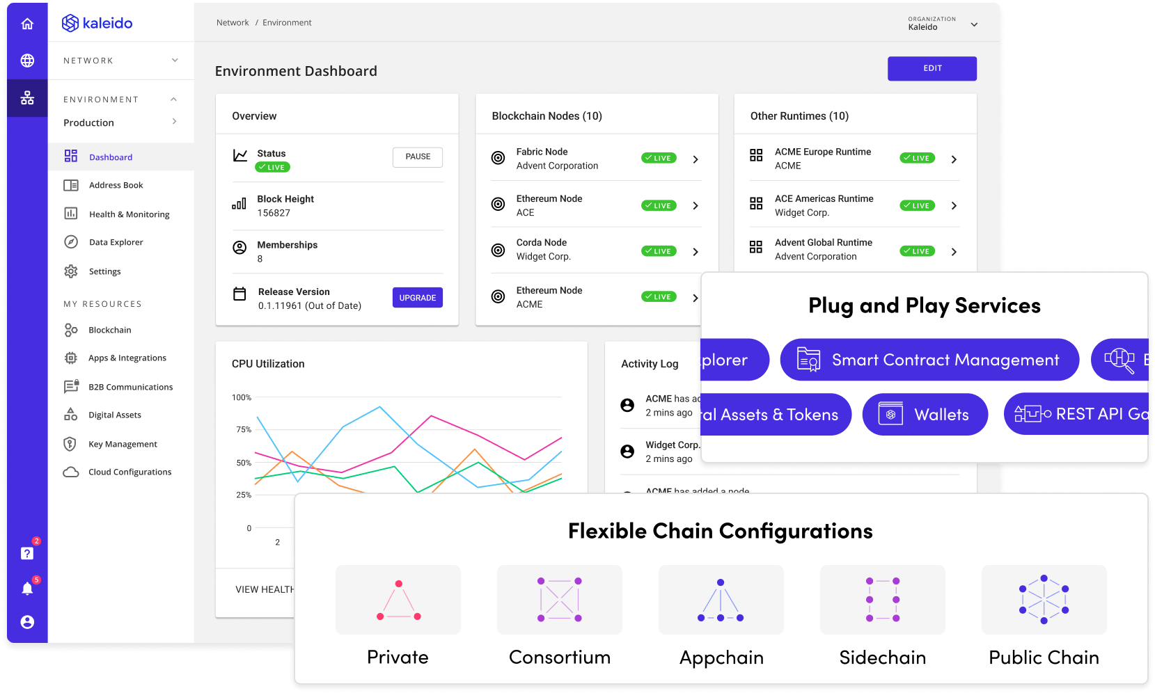 Data example of Kaleido