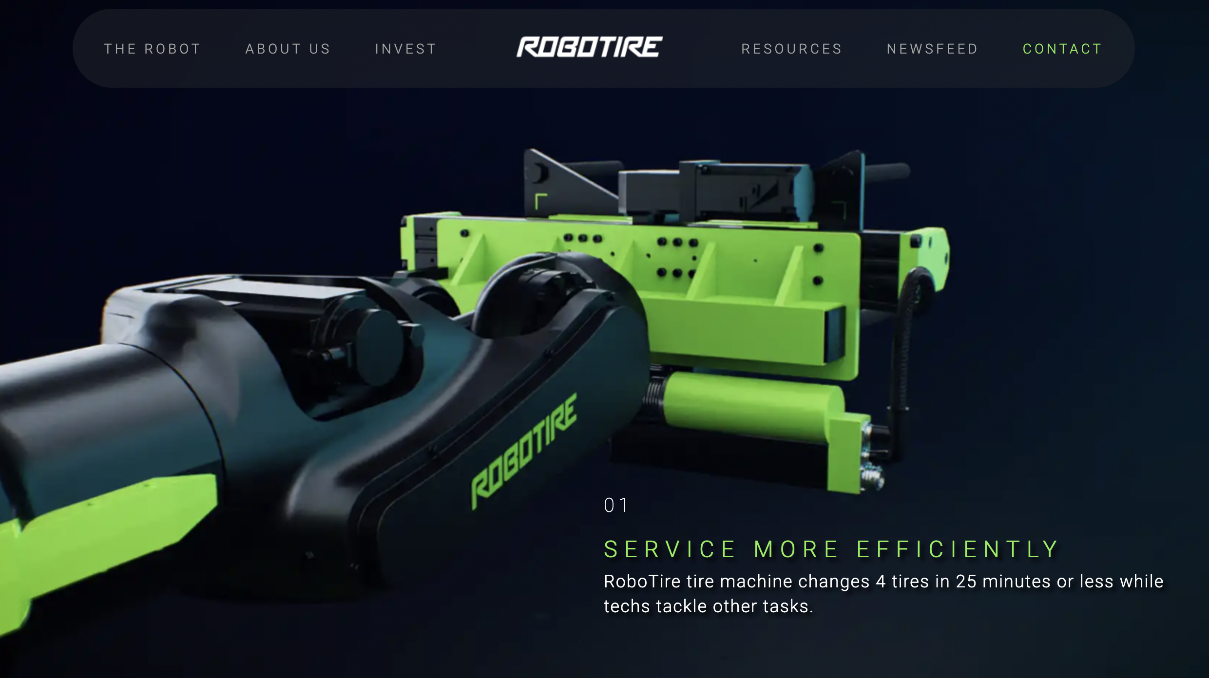 Website of RoboTire
